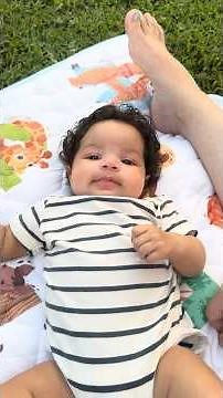 BABY’s FIRST TIME OUTSIDE