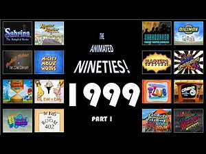1999 Part 1 - The Animated 90s! - A year-by-year Retrospective of ANOTHER decade of U.S. cartoons!