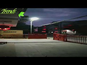 Lampadaire Solaire Puissant Eclairage Public & Urbain Autonome 8000lm ★