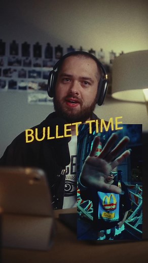Bullet time tutorial ⚡️ #tutorial #editing #bullettime