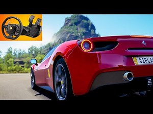 Ferrari 488 GTB - Forza Horizon 5 | Thrustmaster T80 Steering Wheel