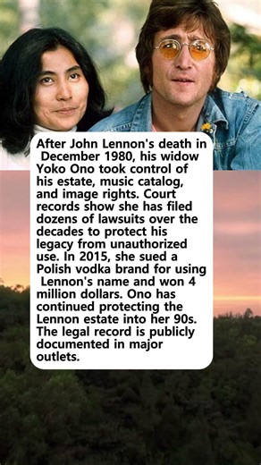 The Word John Lennon Sang That Cost His Widow 20 Years of Lawsuits
