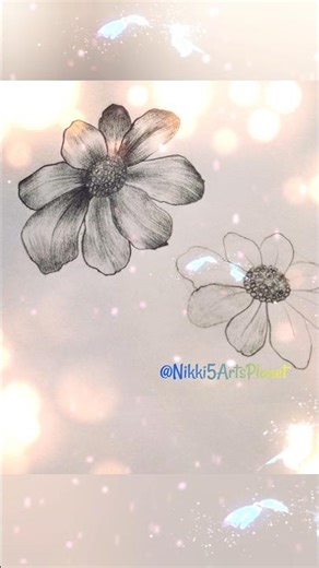 How To Draw A Flower #easy #art #technique #shortsvideo #shorts