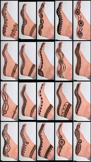 Top 20 Leg Mehndi Design Ideas for 2024