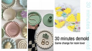 Eco Resin Casting Powder,Water-Based Premium Plaster Compound Easy Mix Non-Toxic for Home Decor Trinkets DIY Art