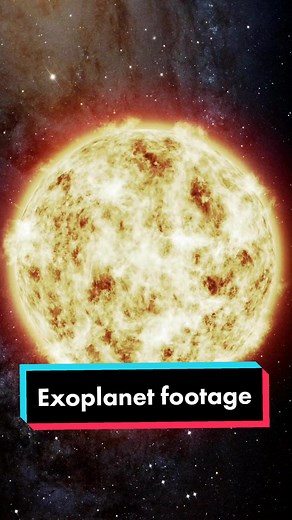 Real Footage of Exoplanets Orbiting a Star Outside Our Solar System