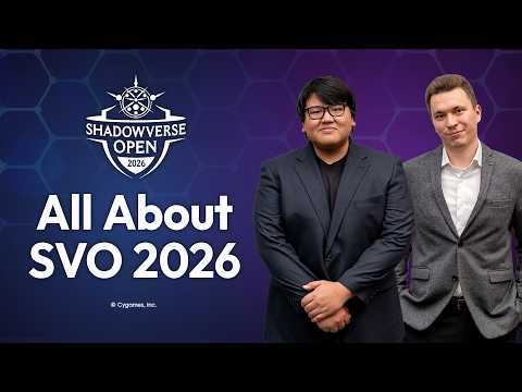 Shadowverse Open 2026 – All about SVO 2026