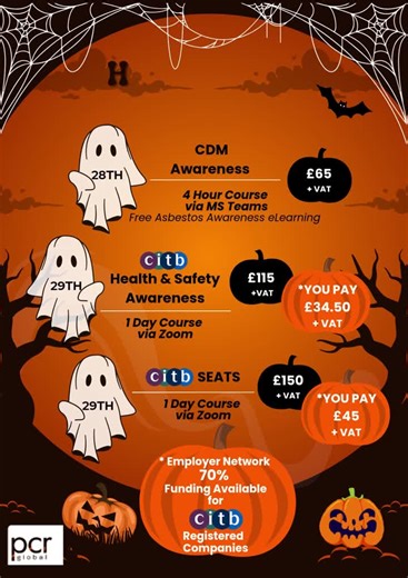 #citb #employernetwork #qualsafe #cdmawareness #healthandsafetyawareness #seats #riskleadership #iso #mentalhealthfirstaid #construction #constructionmanagement #healthandsafety #riskmanagement… | PCR Global Limited