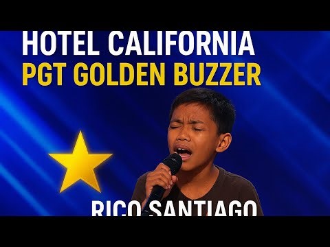 Poor Filipino Boy Sings ‘Hotel California’ on PGT Golden Buzzer Performance That Broke the Internet