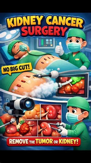 3D Laparoscopic Kidney Cancer Surgery Explained | Minimally Invasive Kidney Tumor Removal