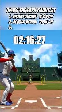 Vladimir Guerrero takes on the Gauntlet #mlbtheshow #mlb #baseball #insidetheparkhomerun