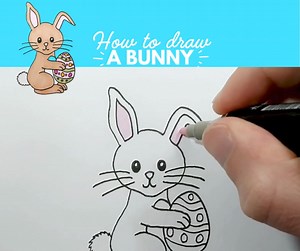 Get ready to bring some Easter magic to your drawings with this step-by-step illustrated tutorial on how to draw the Easter bunny, complete with a helpful video! Perfect for kids and beginners, this easy-to-follow guide will have you creating adorable Easter bunnies in no time. Whether you're crafting Easter cards or simply looking for a fun activity, this tutorial is sure to inspire creativity. 🐰🎨 #HowToDraw #EasterBunny #KidsCrafts https://www.skiptomylou.org/how-to-draw-the-easter-bunny/?ut