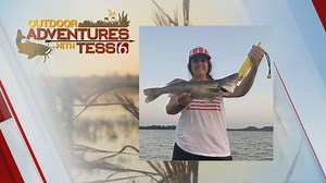 Outdoor Pics With Tess: Kristen Catches As Walleye