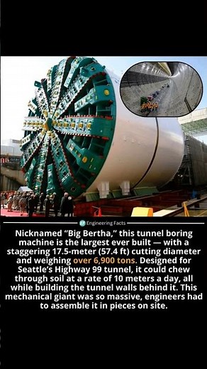 ENGINEERING MARVEL: How Big Bertha Drilled 1.7 Miles Under Seattle to Create the SR99 Highway Tunnel