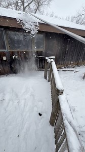 Using a Snow Rake ☃️⚒️ | The Rural Minnesota Guy