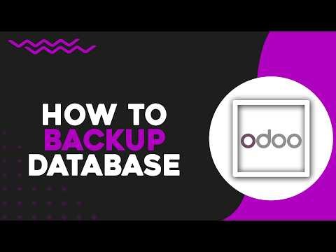How To Backup Odoo Database (Quick Tutorial)
