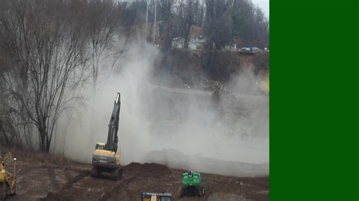 2.7K views · 47 reactions | Demolition of Piers on the Old U.S. 60...