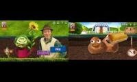Mix of 2 videos from youtube : FUN PLANET Mr Blooms Nursery Get Set Grow Games mashup