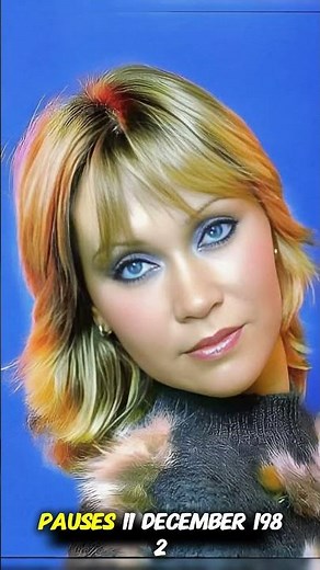 Agnetha Fältskog: The 1982 Last Stage Moment