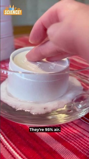 Watch acetone MELT this styrofoam cup! 😮💅 #shorts #scienceexperiment #chemistry #science