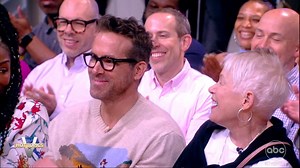 Ryan Reynolds in 'The View' audience
