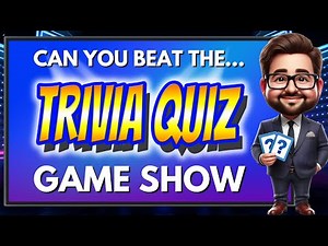 TRIVIA QUIZ Game Show! 60 QUIZ QUESTIONS To Challenge You! 🧠