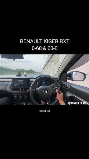 Kiger RXT 2022 | 0-60 Speed Test & 60-0 Braking!🔥 | Real-World Performance
