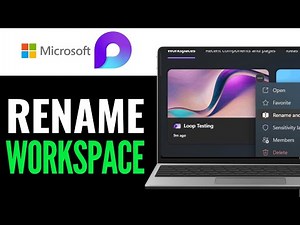 How To Rename Microsoft Loop Workspace 2026 (QUICK GUIDE)