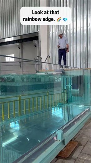 Engineering Meets Art: The Rainbow Pool Edge ✨