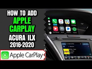 Acura ILX Apple CarPlay - Add Apple CarPlay Android Auto to Acura ILX 2016-2020 HDMI Input / NavTool