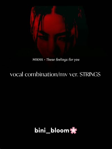 Vocal Combination and Lyrics of 'Strings' by BINI