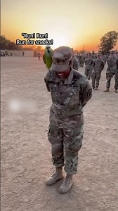 American Parrot Commands the Army