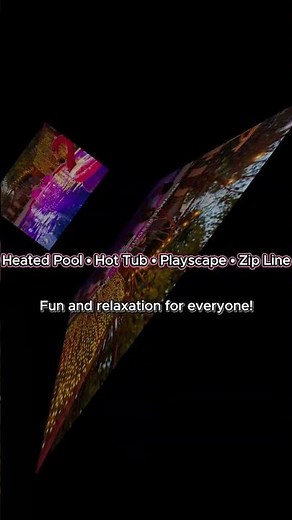 Private Resort Experience 🌴 | Heated Pool + Hot Tub + Zip Line = Perfect Getaway #poolparty #party
