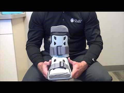 How To Fit the Aircast Walking Boot | Jay Berenter DPM