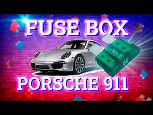 Fuse Layout Porsche 911 (996) 1996-2004