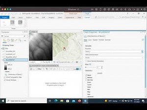 arcgis pro make a histogram of raster values