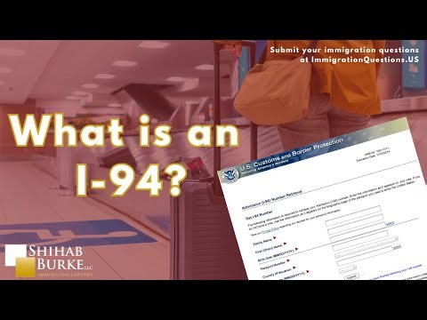 All About Your I-94: What You Must Know to Avoid a Lapse in Your Immigration Status
