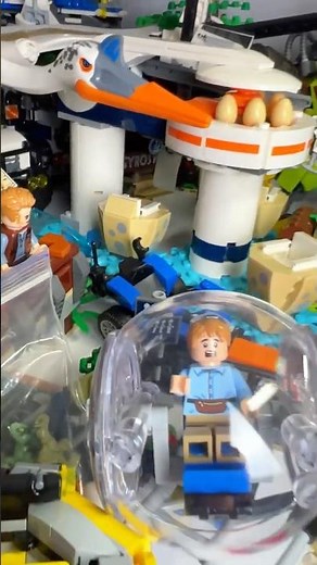 LEGO Dinosaurs Attack Jurassic Park Set! Lego Jurassic World Rebirth
