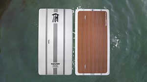 530 reactions · 205 shares | Introducing the Swim Step, a 10' x 5' inflatable platform to extend your dock or boat! | Tower Stand Up Paddle Boards | Facebook