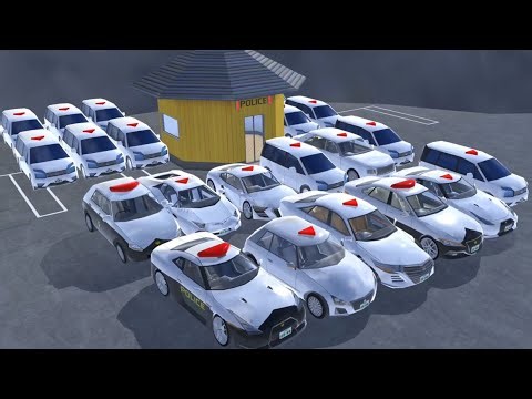 Omg 😱 ULTIMATE Police Cars Collection at Police Station! 🚨 SAKURA SCHOOL SIMULATOR