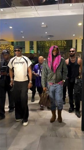 Diamondplatnumz In #Nigeria With His Team For Massive Performance #shorts #kenya #trending #wcb #jux