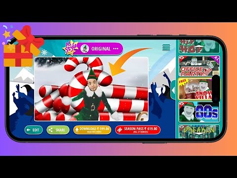 How to Make Dancing Elf Videos on iPhone & Android - FREE!