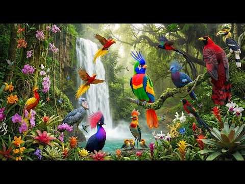 Calm & Relaxing Amazon Bird Life 🐦🌿🦢🦚#AnxietyRelief #PeacefulSounds #BirdLife #WildBirds #Birdsong