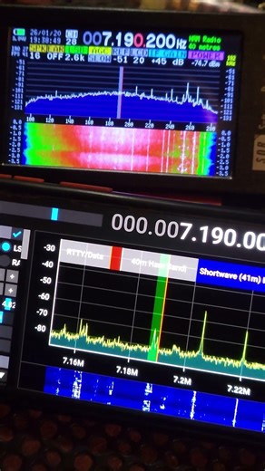 1700KM Reception In Extreme Cold Weather. #hamradio #14Mhz #40meterband #radio #FrequencyWatchers