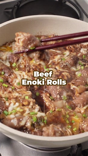 Beef Enoki Rolls Recipe: Quick and Delicious