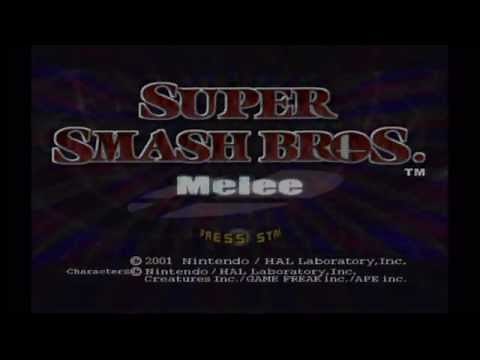 Super Smash Bros. Melee Title Screen & Intro (GCN)
