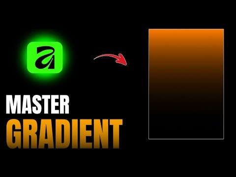 How to Use Gradients in Affinity?
