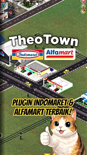 PLUGIN INDOMARET & ALFAMART DI THEOTOWN! #shorts