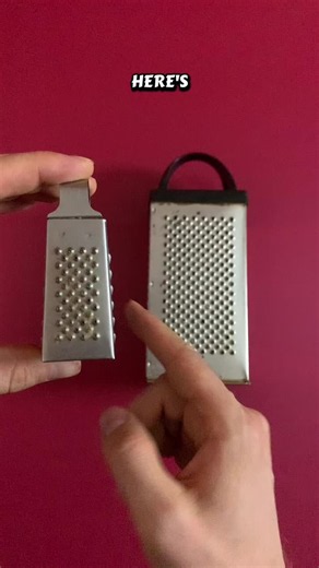 What is the 6th side of the grater for? Lifehack and tip for your house. #lifehack #tip #trick #lifehacks #grater