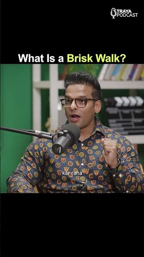What Is a Brisk Walk & Why Does It Matter? 🚶 #YatinderSingh #Podcast #Fitness